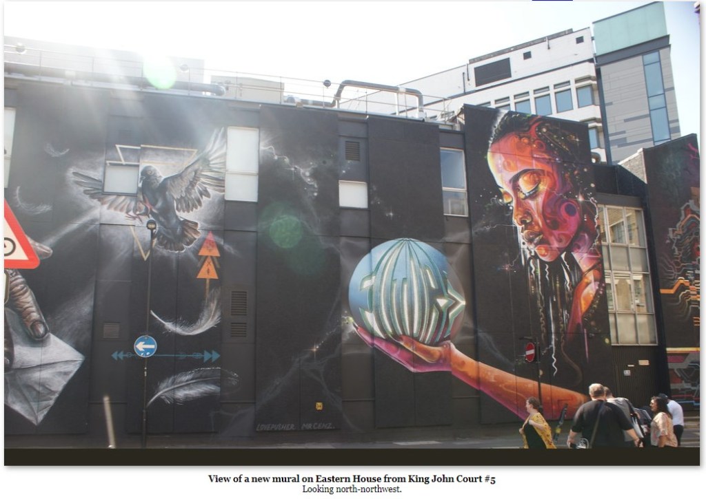 Street Art in Shoreditch.