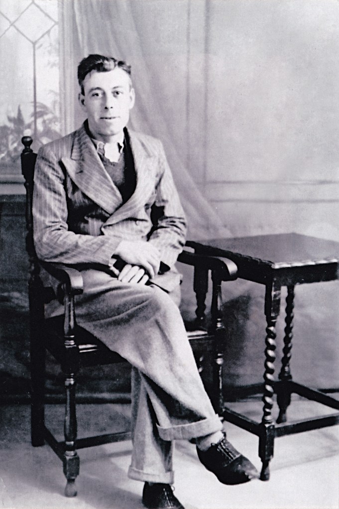 Man seated, circa 1925